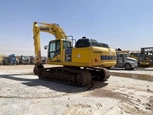 Back of Used Excavator